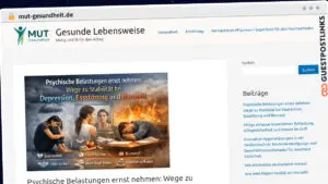 Publish Guest Post on mut-gesundheit.de