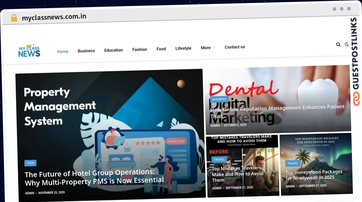Publish Guest Post on myclassnews.com.in