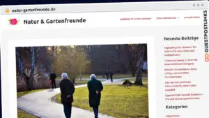 Publish Guest Post on natur-gartenfreunde.de