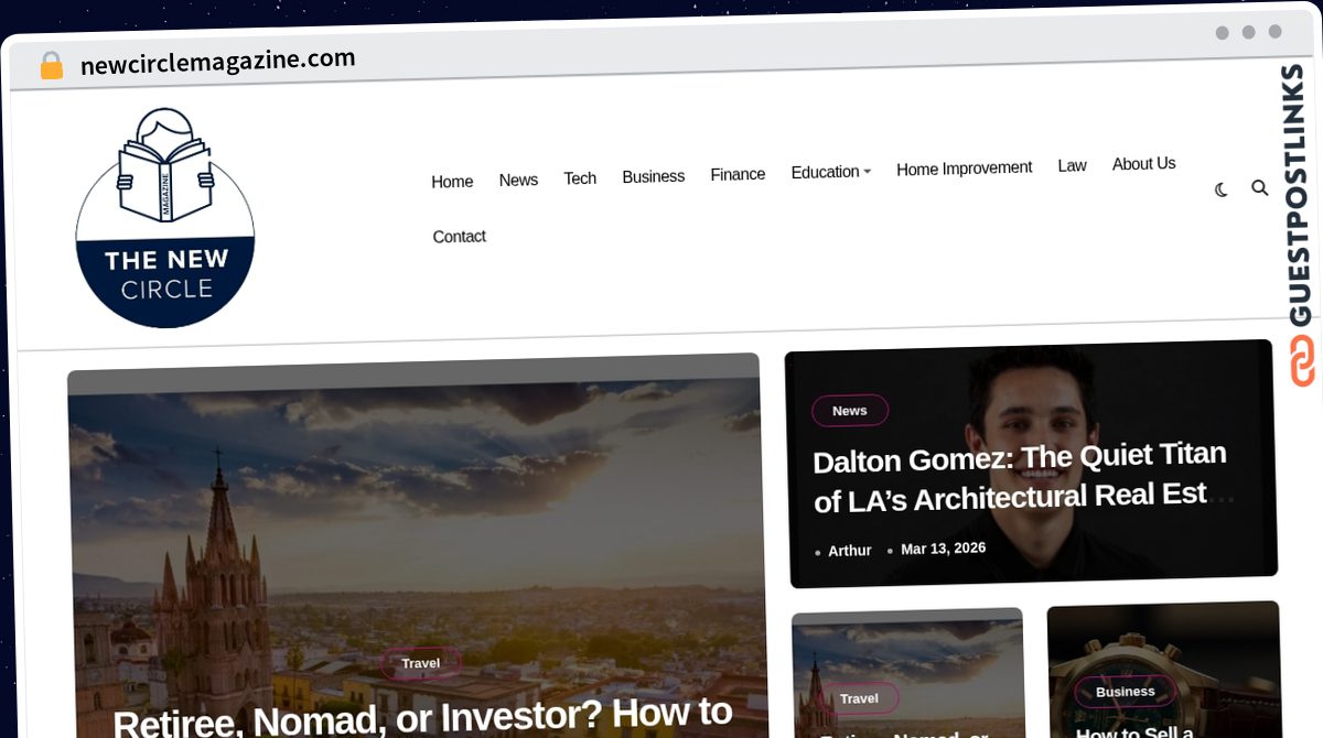 Publish Guest Post on newcirclemagazine.com
