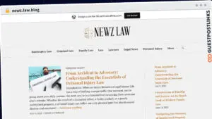 Publish Guest Post on newz.law.blog