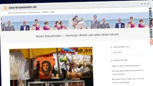 Publish Guest Post on nina-brautmoden.de
