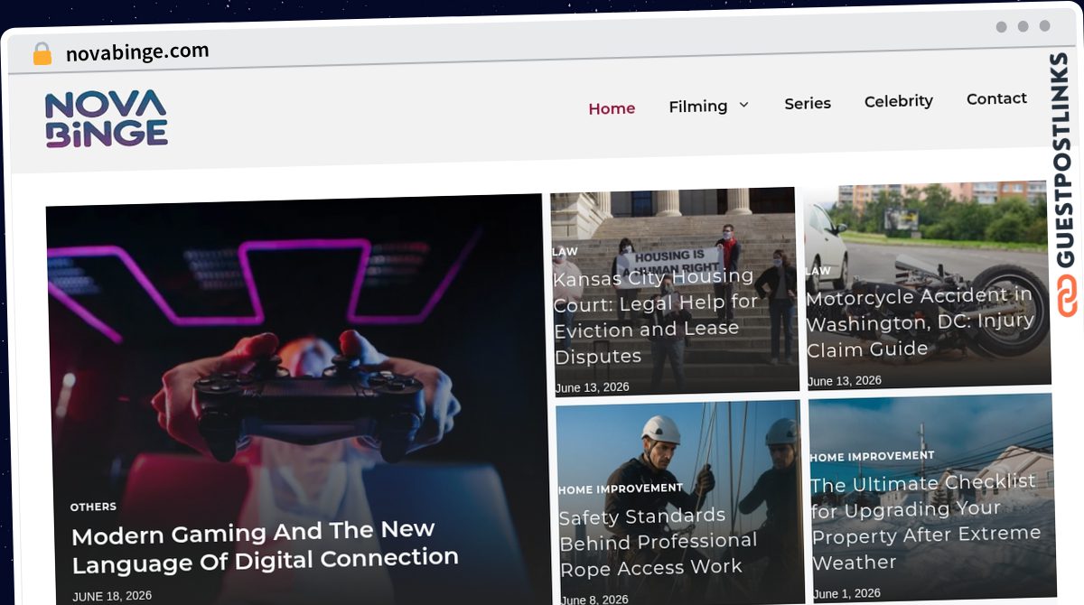 Publish Guest Post on novabinge.com