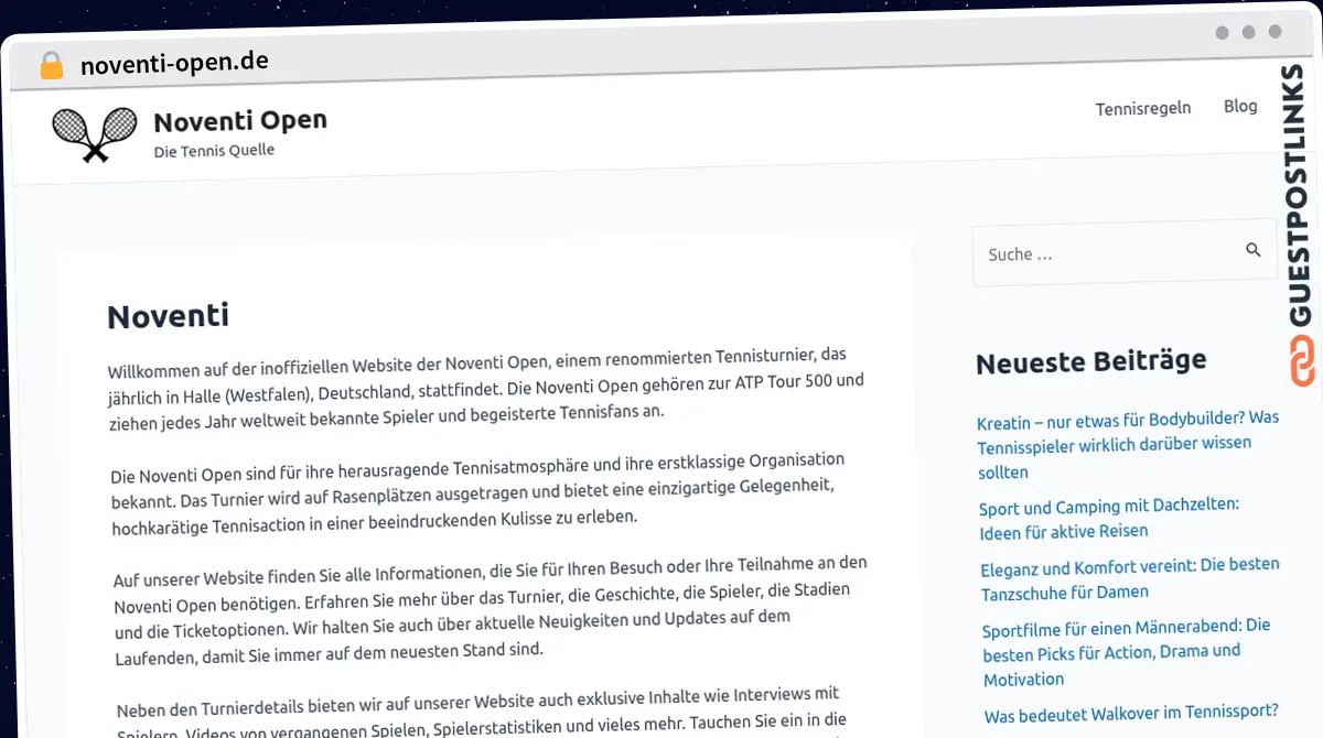 Publish Guest Post on noventi-open.de