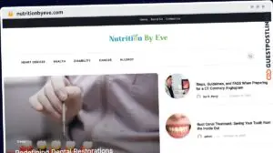 Publish Guest Post on nutritionbyeve.com