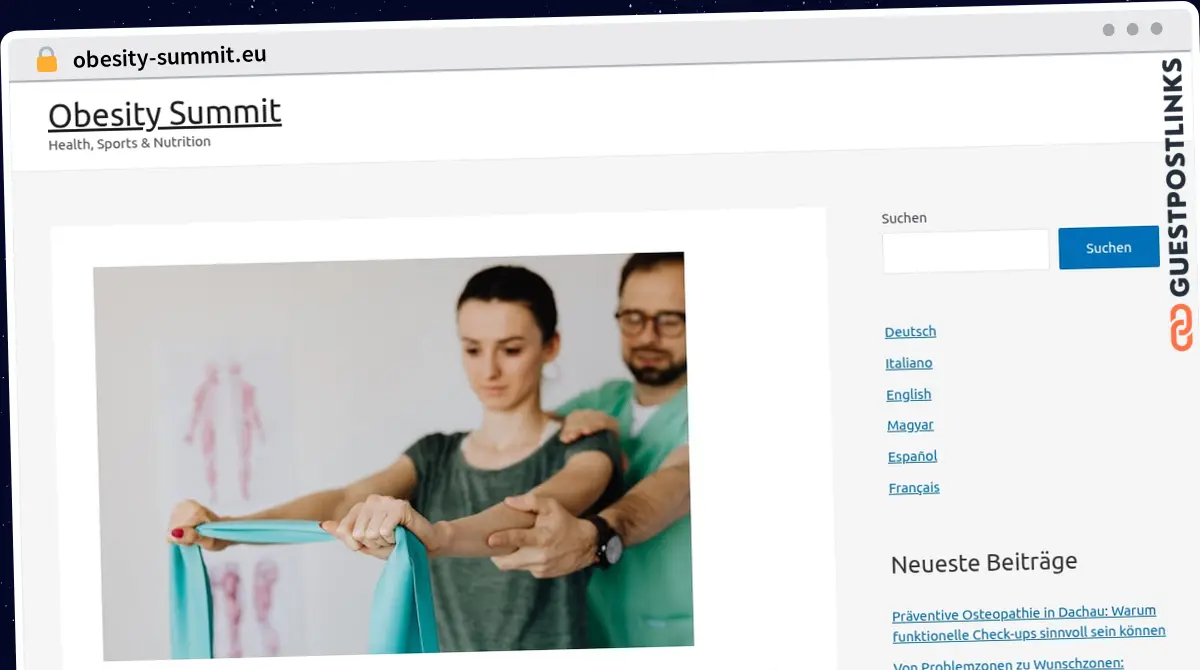 Publish Guest Post on obesity-summit.eu