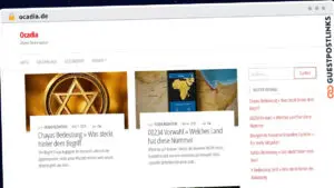 Publish Guest Post on ocadia.de