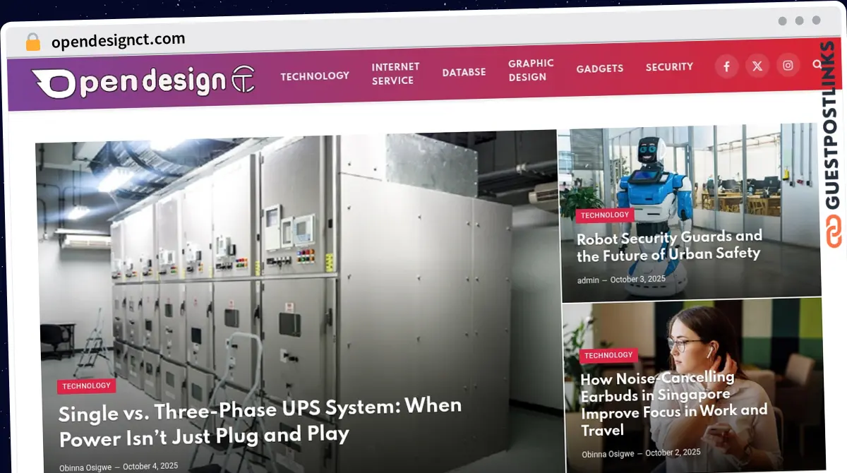Publish Guest Post on opendesignct.com
