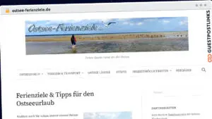 Publish Guest Post on ostsee-ferienziele.de