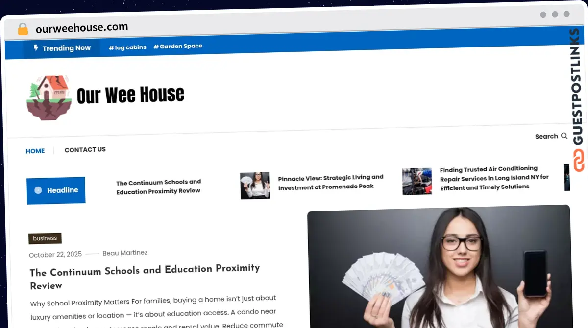 Publish Guest Post on ourweehouse.com