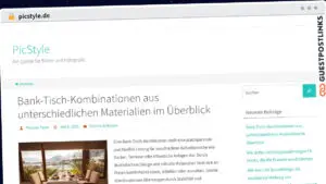 Publish Guest Post on picstyle.de
