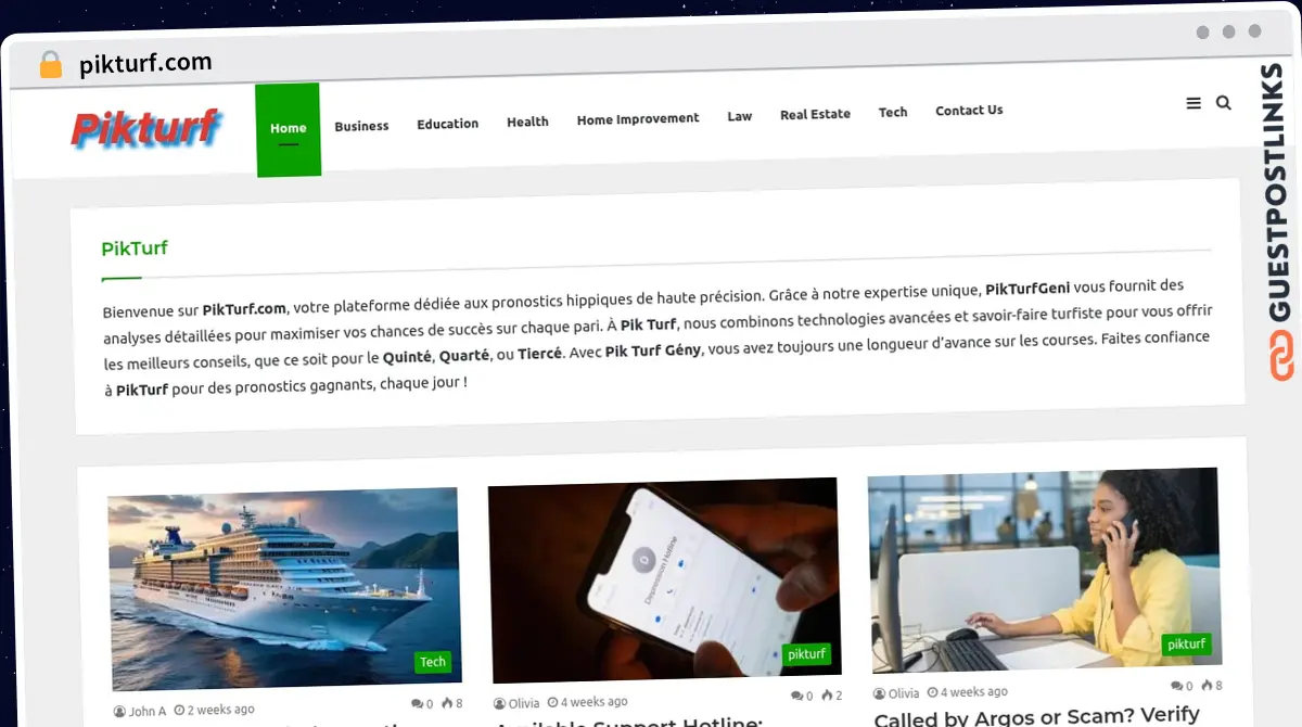 Publish Guest Post on pikturf.com