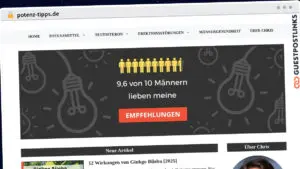 Publish Guest Post on potenz-tipps.de