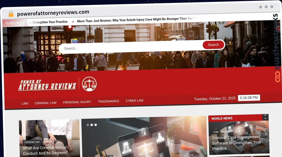 Publish Guest Post on powerofattorneyreviews.com