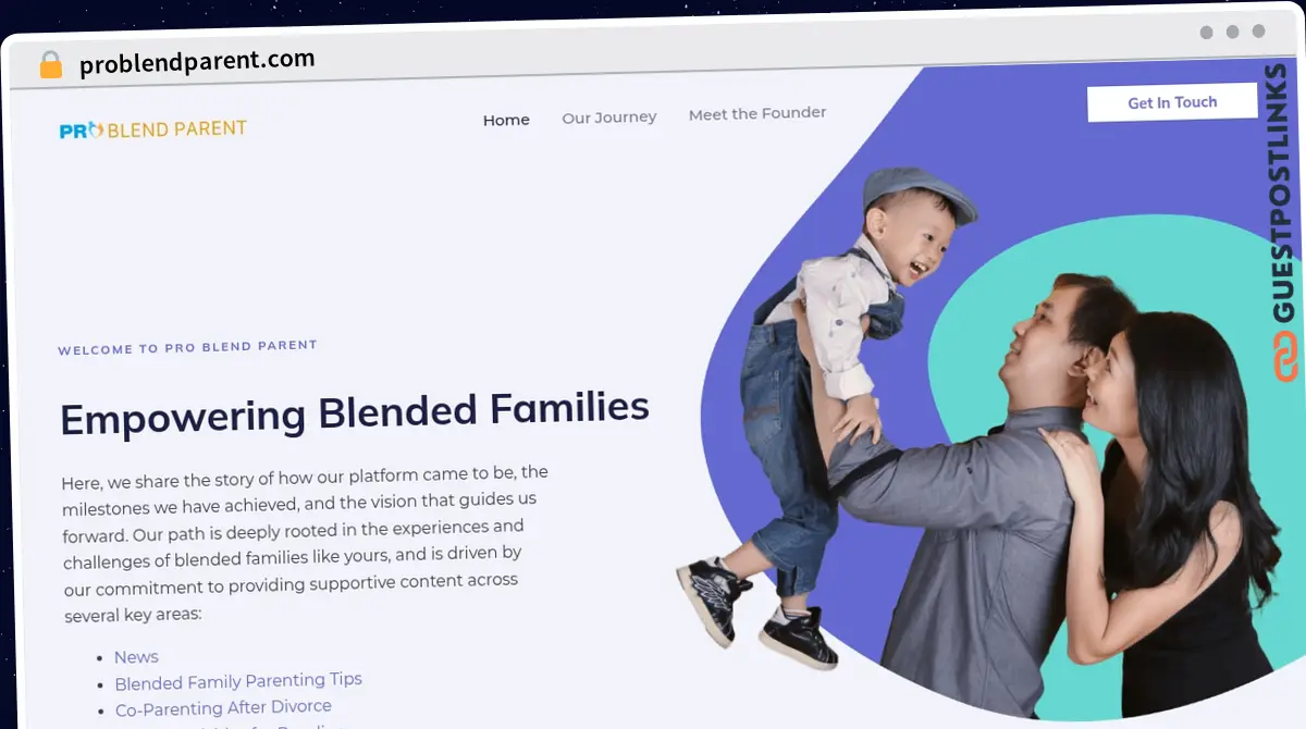 Publish Guest Post on problendparent.com