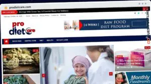 Publish Guest Post on prodietcare.com