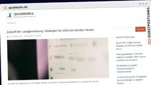 Publish Guest Post on quadworks.de