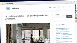 Publish Guest Post on quiztante.de