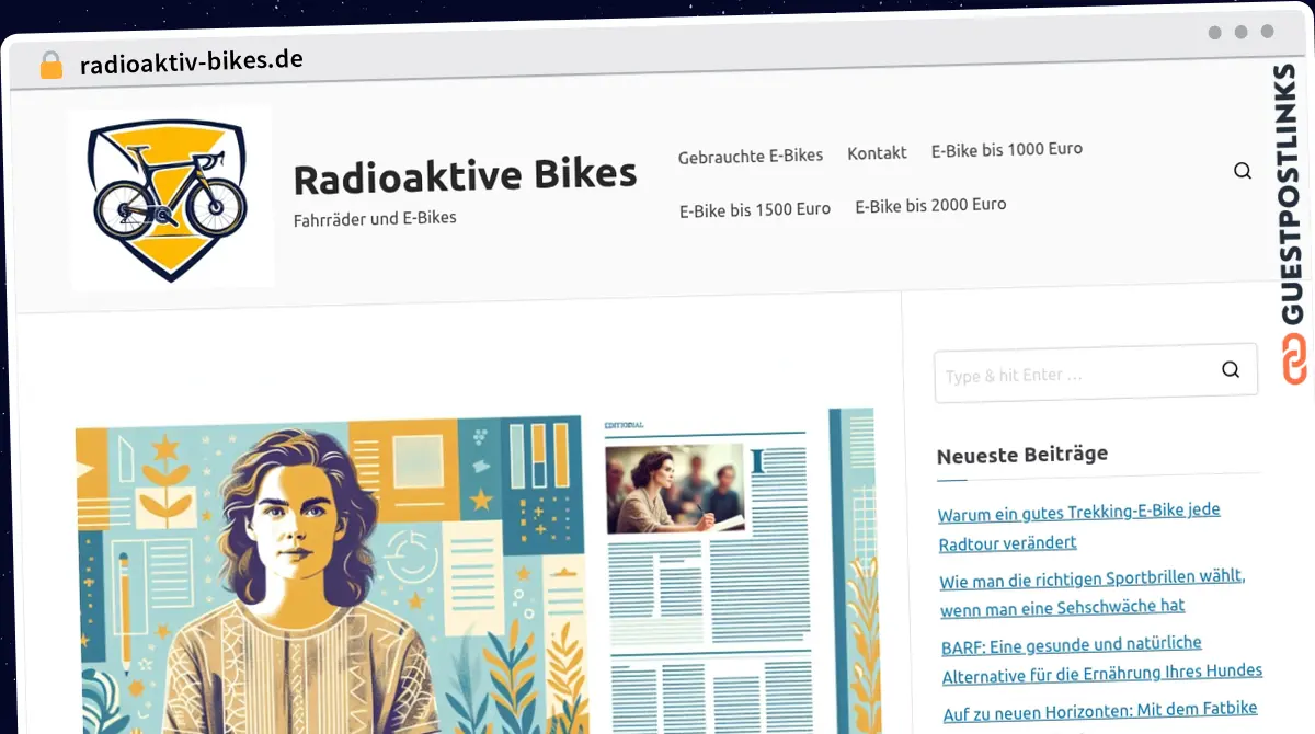 Publish Guest Post on radioaktiv-bikes.de