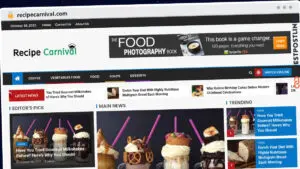 Publish Guest Post on recipecarnival.com