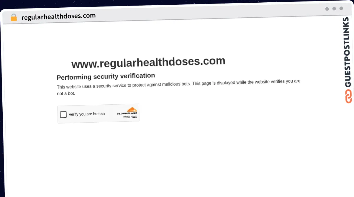 Publish Guest Post on regularhealthdoses.com