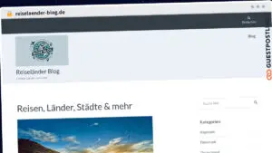 Publish Guest Post on reiselaender-blog.de
