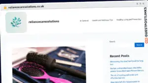Publish Guest Post on reliancecaresolutions.co.uk