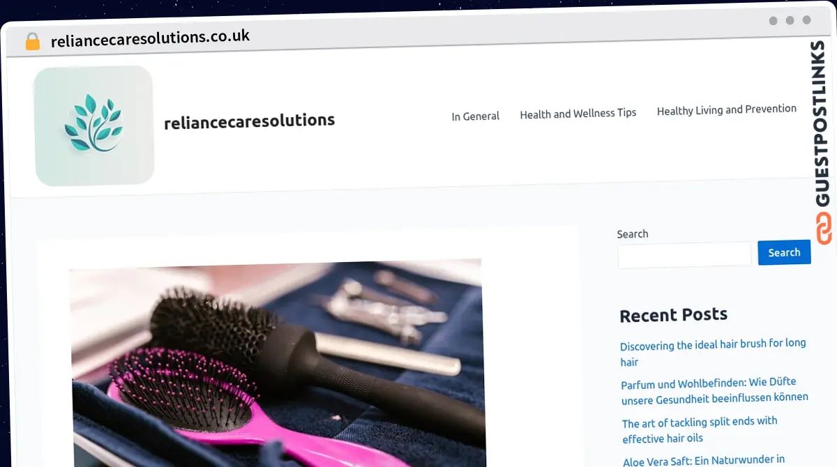 Publish Guest Post on reliancecaresolutions.co.uk