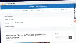 Publish Guest Post on rhodos-infos.de