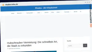 Publish Guest Post on rhodos-infos.de