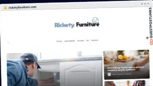 Publish Guest Post on ricketyfurniture.com