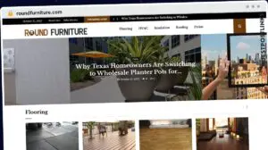 Publish Guest Post on roundfurniture.com