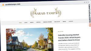 Publish Guest Post on sarahintampa.com