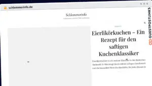 Publish Guest Post on schlemmerinfo.de