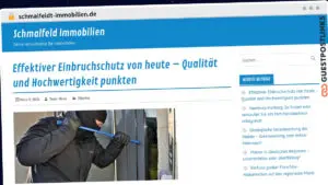 Publish Guest Post on schmalfeldt-immobilien.de