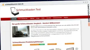 Publish Guest Post on schmuckkasten-test.de