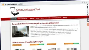 Publish Guest Post on schmuckkasten-test.de