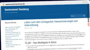Publish Guest Post on seniorennet-hamburg.de