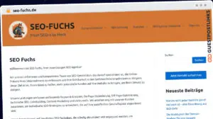 Publish Guest Post on seo-fuchs.de