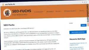 Publish Guest Post on seo-fuchs.de