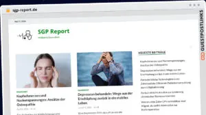 Publish Guest Post on sgp-report.de