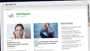 Publish Guest Post on sgp-report.de