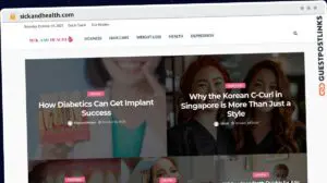 Publish Guest Post on sickandhealth.com