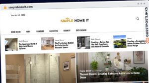 Publish Guest Post on simplehomeit.com