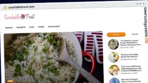 Publish Guest Post on snackabletreat.com