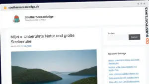 Publish Guest Post on southernoceanlodge.de