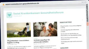 Publish Guest Post on sozial-krankenkassen-gesundheitsforum.de