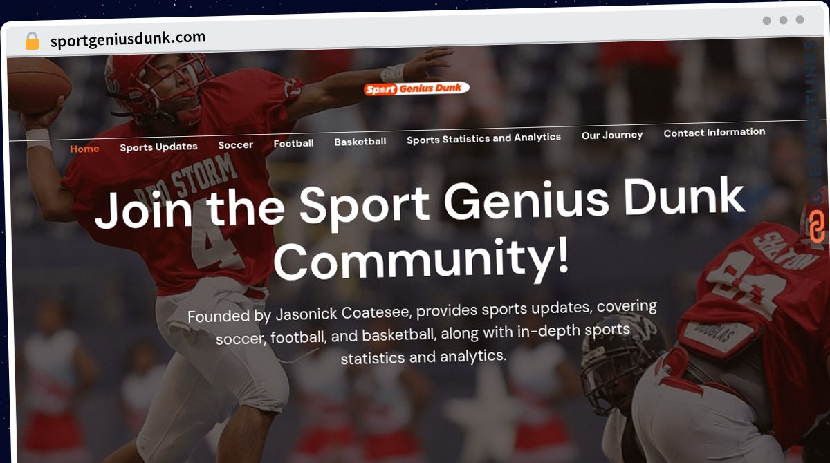 Publish Guest Post on sportgeniusdunk.com