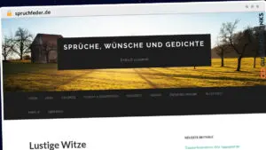 Publish Guest Post on spruchfeder.de