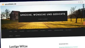 Publish Guest Post on spruchfeder.de